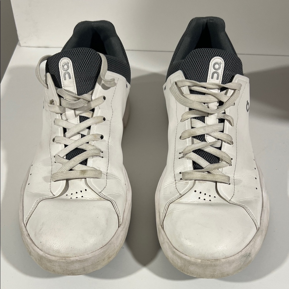 On Running Men's White and Gray Sneakers